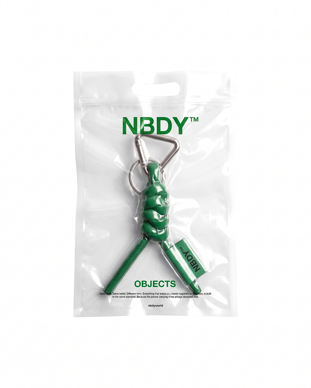 NBDY keychain, view 1
