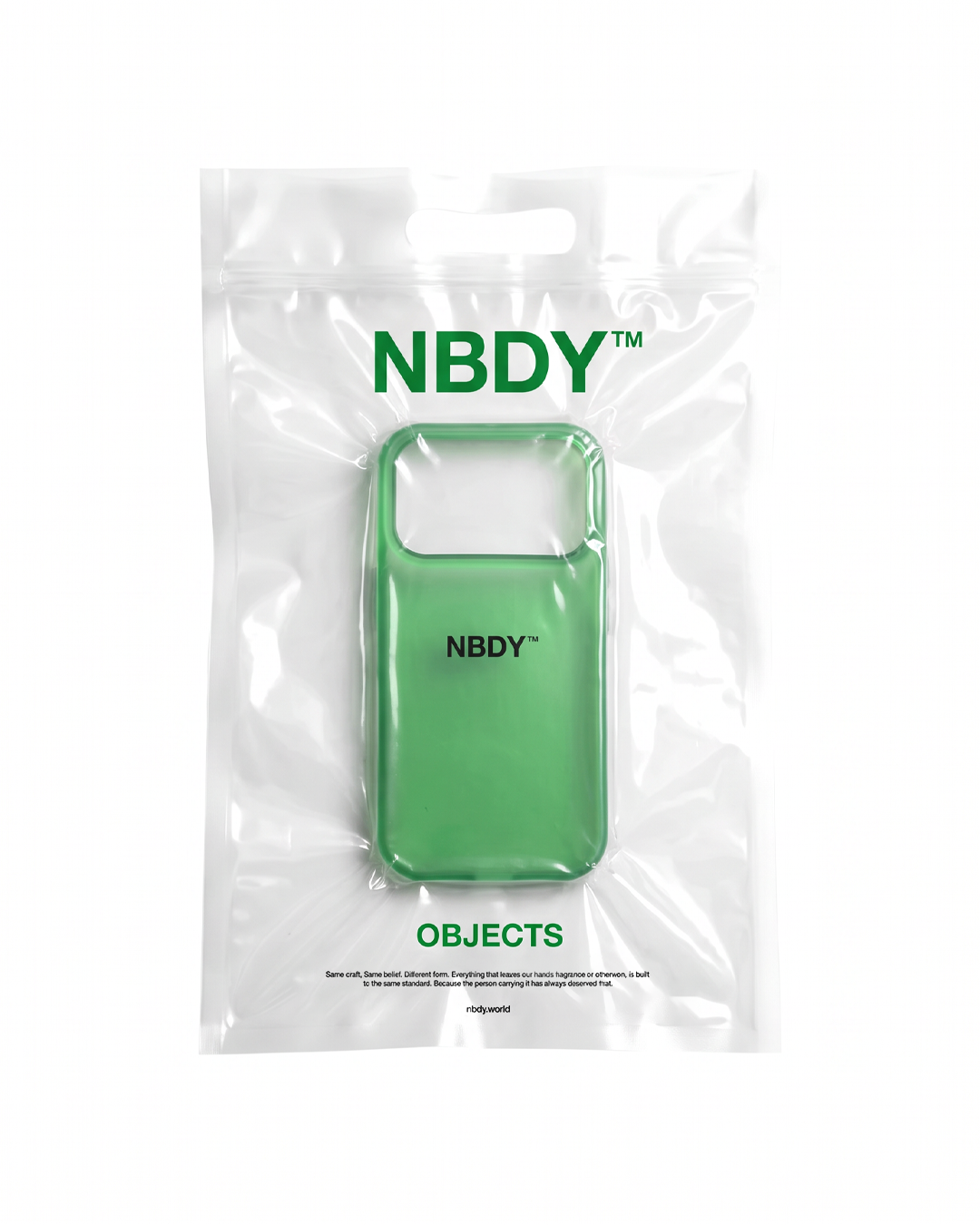 NBDY iPhone case, view 1